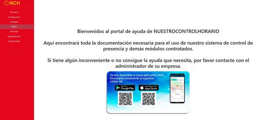 Programa completo NCH en CLOUD con gestión de control horario.