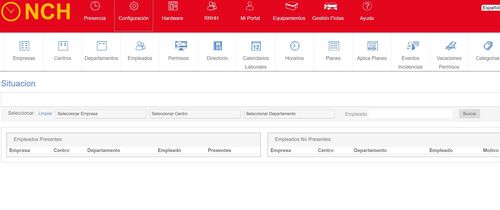 Programa completo NCH en CLOUD con gestión de control horario.