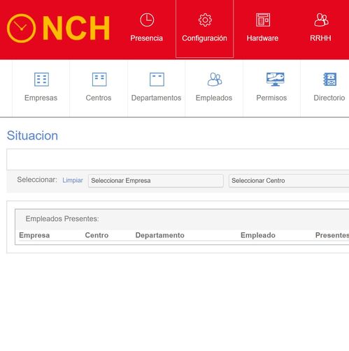 Programa completo NCH en CLOUD con gestión de control horario.